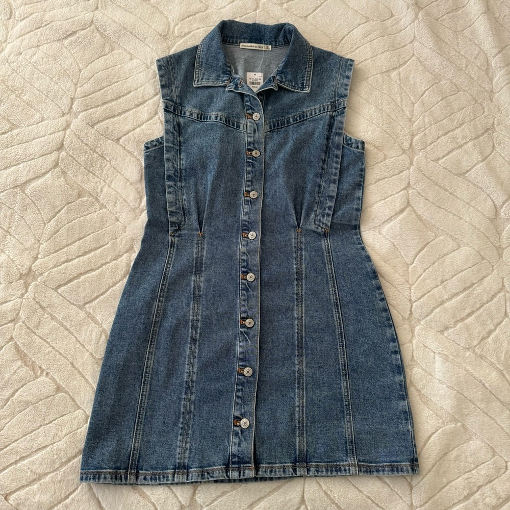 Abercrombie & Fitch Denim Mini Dress